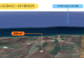 Gelibolu • Demirtepe Köyü • Kat İrtifaklı Arsa